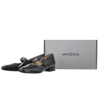Wojas Czarne Lakierowane 35155-31 (WO256-a) shoes