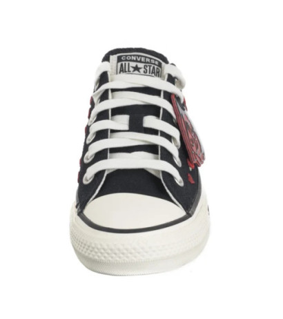 Converse CTAS Ox Black/Red/Egret A13651C (CO748-a) shoes