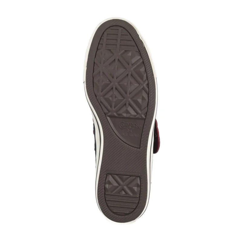 Converse CTAS Ox Black/Red/Egret A13651C (CO748-a) shoes