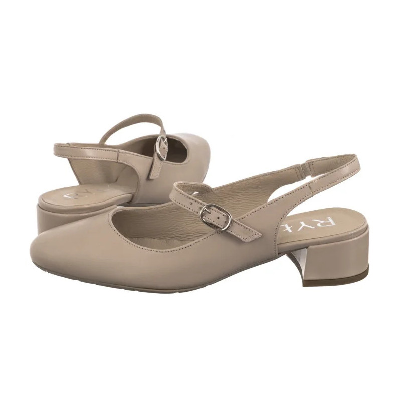 Ryłko Beżowe D3EU0__ _6NLF (RY1004-a) shoes
