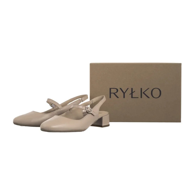 Ryłko Beżowe D3EU0__ _6NLF (RY1004-a) shoes