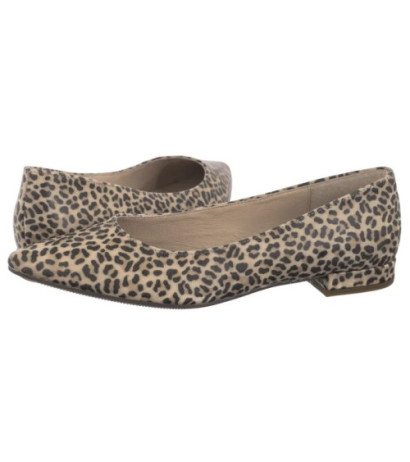 Ryłko Beżowe Panterka 1SMY2_T_ __HB (RY1012-a) ballerinas