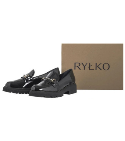 Ryłko Czarne Lakierowane N2R60_BM _4NP (RY997-b) shoes