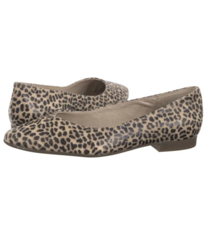 Ryłko Beżowe Panterka L1201___ __HB (RY1022-a) ballerinas
