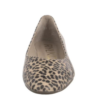 Ryłko Beżowe Panterka L1201___ __HB (RY1022-a) ballerinas