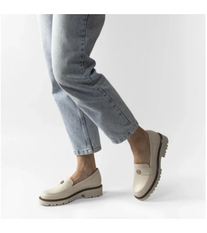 Ryłko Kremowe E2R70_M_ _6JN (RY1029-a) shoes