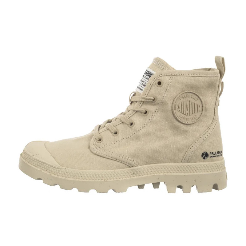 Palladium Pampa Hi Zip Organic Sahara 79101-210-M (PA143-a) shoes