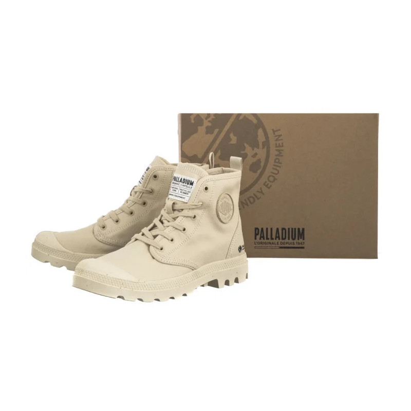 Palladium Pampa Hi Zip Organic Sahara 79101-210-M (PA143-a) shoes