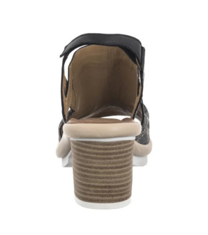 Maciejka Czarno-Beżowe 06830-01/00-1 (MA1316-a) shoes