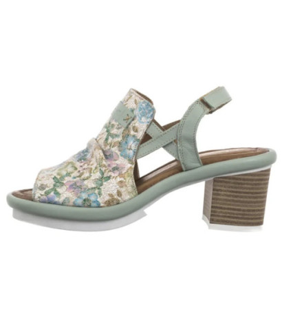 Maciejka Zielone Kwiatki 06830-09/00-1 (MA1316-b) shoes