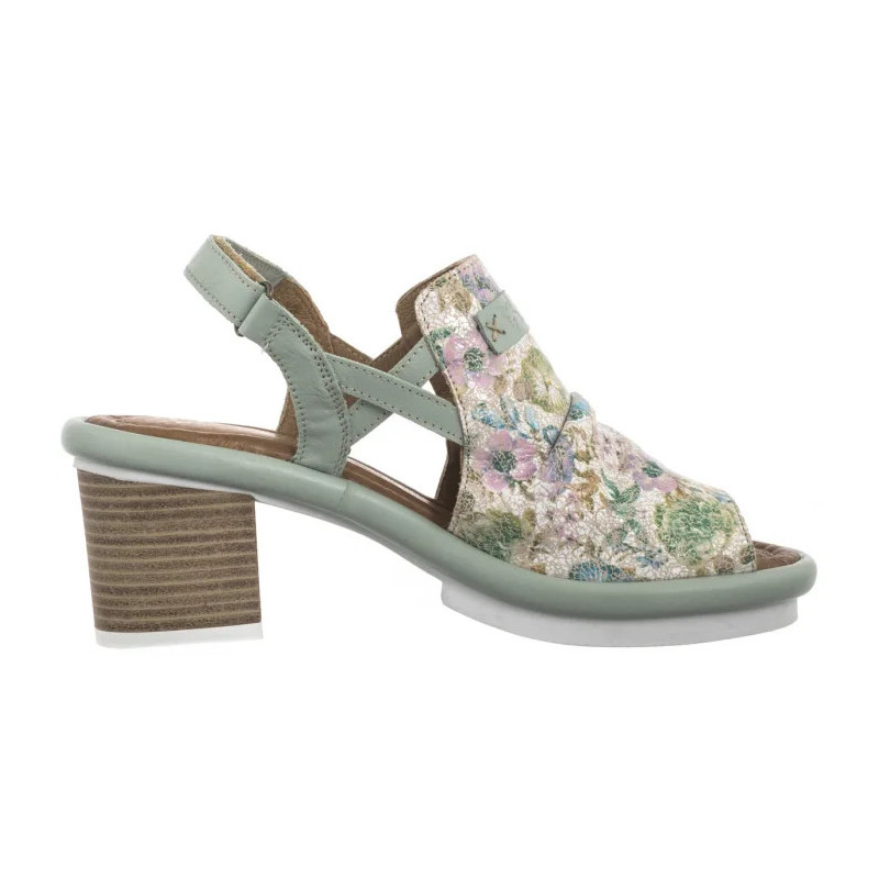 Maciejka Zielone Kwiatki 06830-09/00-1 (MA1316-b) shoes