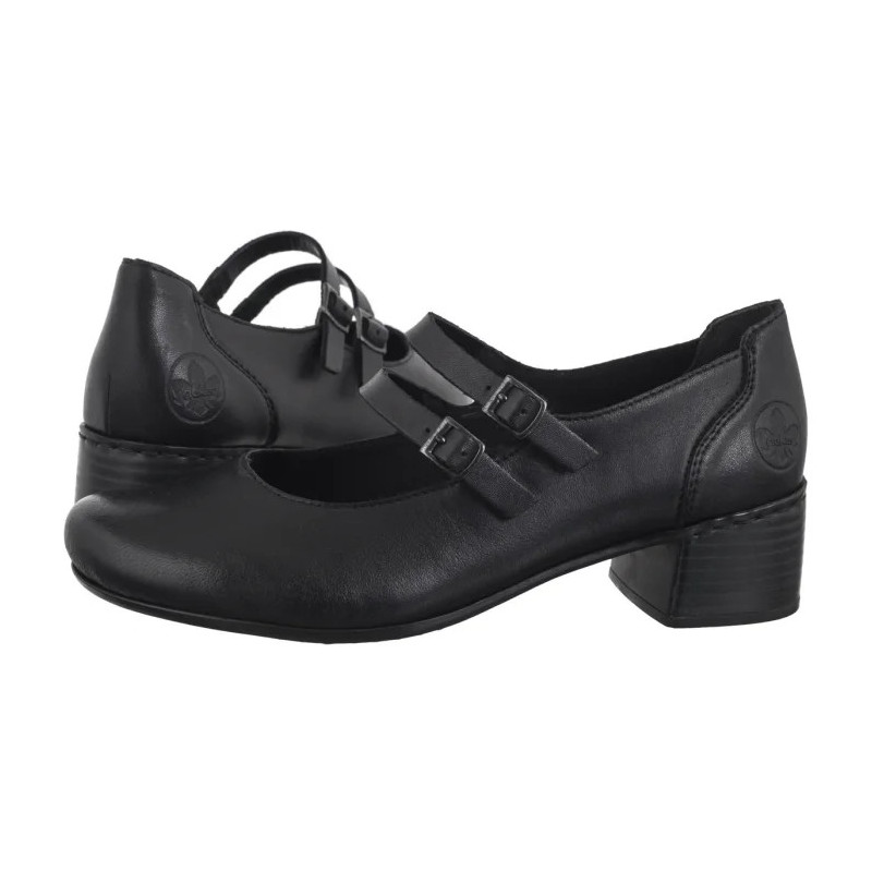 Rieker Czarne 41651-00 Black (RI237-a) shoes