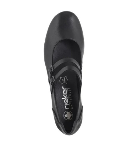 Rieker Czarne 41651-00 Black (RI237-a) shoes