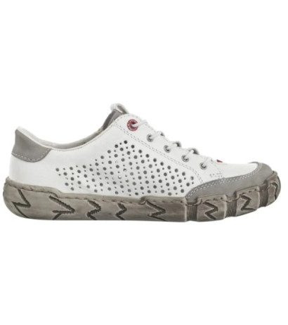 Rieker Białe L0355-80 White (RI239-a) shoes
