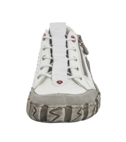 Rieker Białe L0355-80 White (RI239-a) shoes