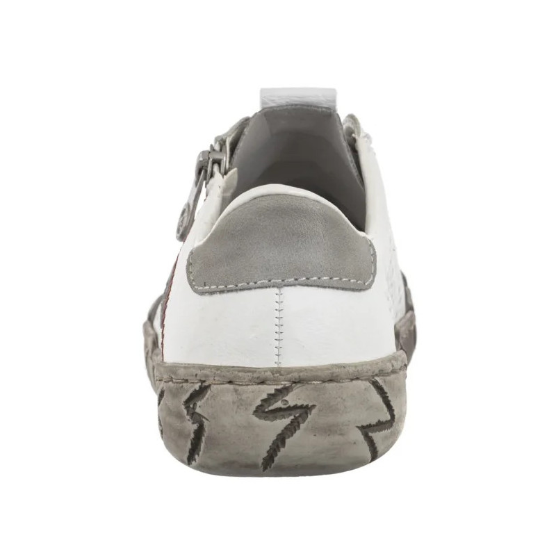Rieker Białe L0355-80 White (RI239-a) shoes