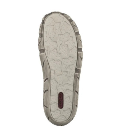 Rieker Białe L0355-80 White (RI239-a) shoes