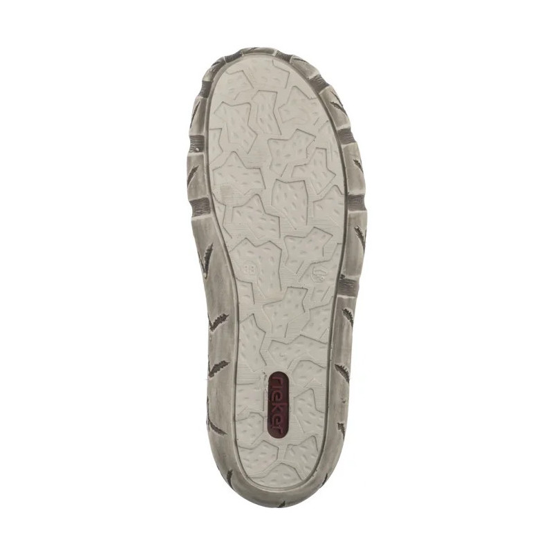 Rieker Białe L0355-80 White (RI239-a) shoes