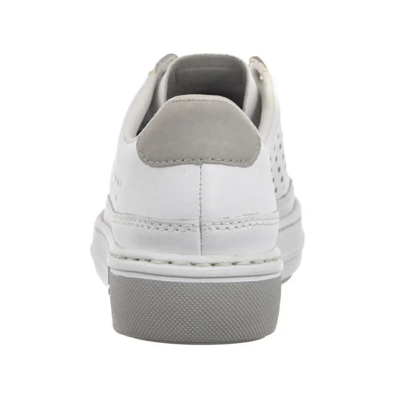 Rieker Białe Ażurowe L8849-80 White (RI240-a) shoes