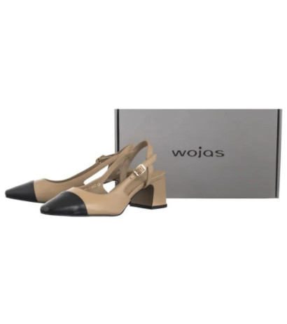 Wojas Beżowe/Czarne 35147-54 (WO260-a) shoes