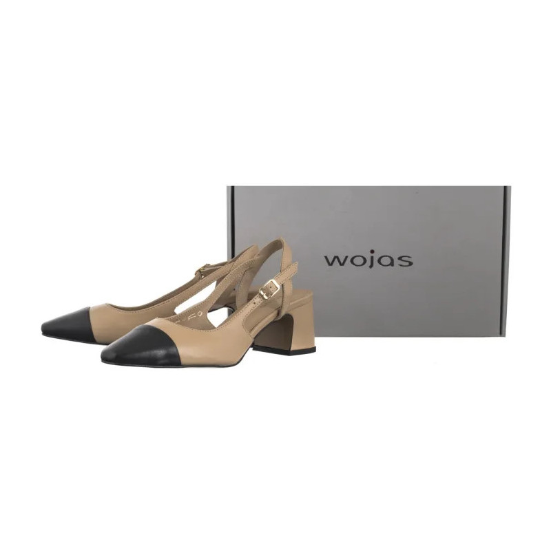 Wojas Beżowe/Czarne 35147-54 (WO260-a) shoes