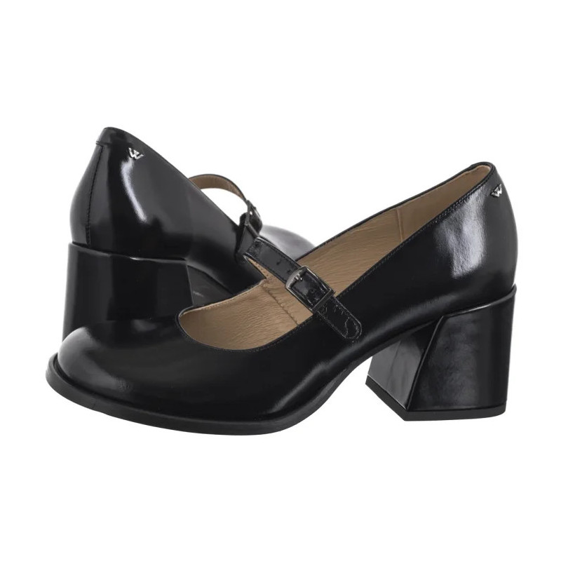 Wojas Czarne Lakierowane 35161-51 (WO264-a) shoes