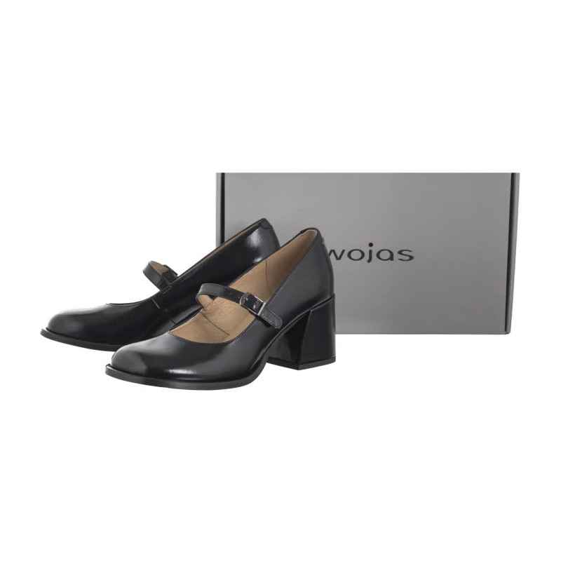 Wojas Czarne Lakierowane 35161-51 (WO264-a) shoes