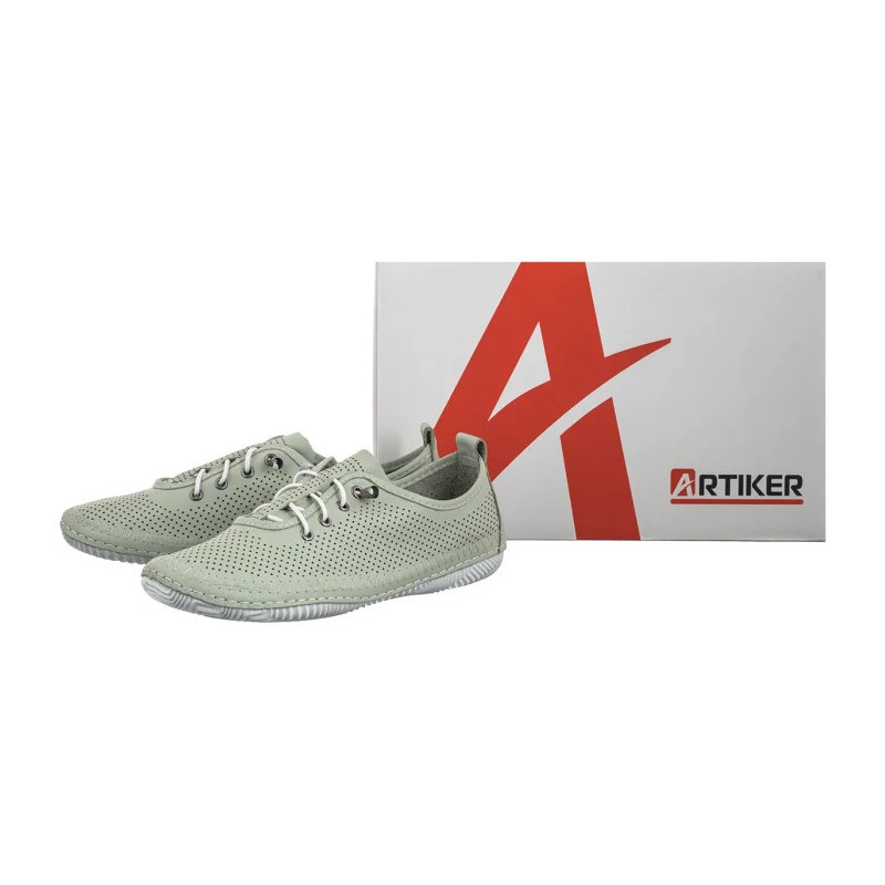 Artiker Zielone Ażurowe 54C0833 (AR148-a) shoes
