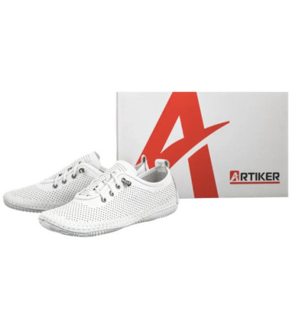 Artiker Białe Ażurowe 54C0831 (AR148-b) shoes