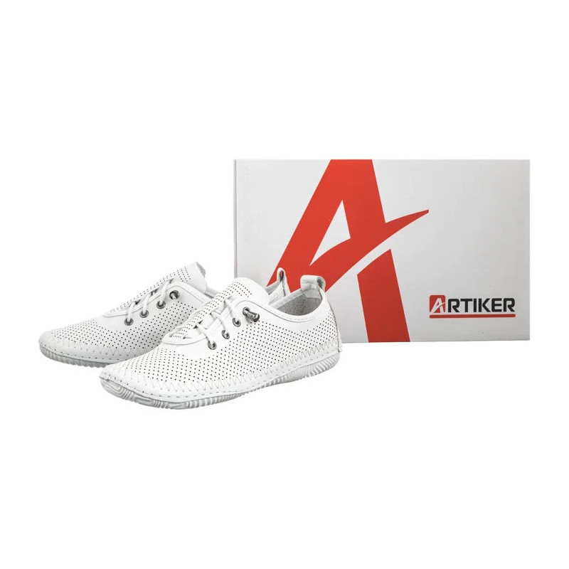 Artiker Białe Ażurowe 54C0831 (AR148-b) shoes
