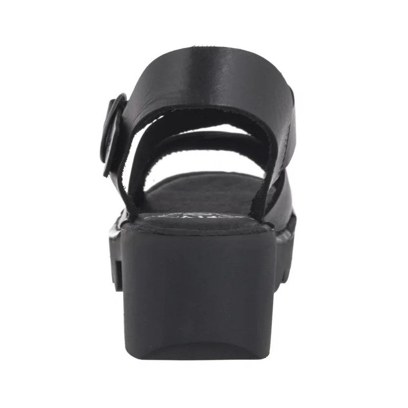 FLY London Eria Bridle Black P801536000 (FL414-a) shoes