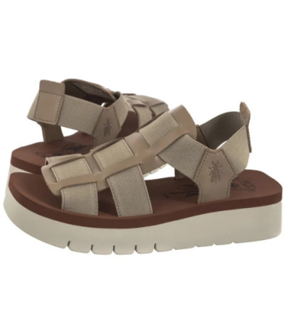 FLY London Samb Taup/Brick P145245005 (FL416-a) shoes