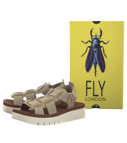 FLY London Samb Taup/Brick P145245005 (FL416-a) shoes