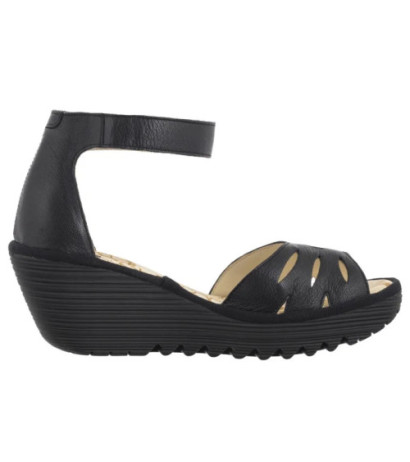 FLY London Yelu Mousse Black P501545001 (FL418-a) shoes