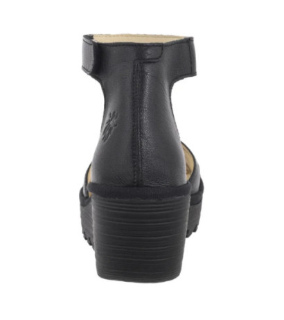 FLY London Yelu Mousse Black P501545001 (FL418-a) shoes