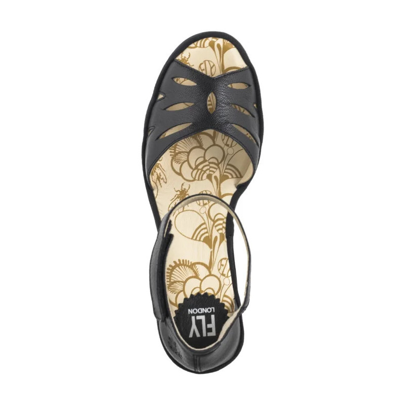 FLY London Yelu Mousse Black P501545001 (FL418-a) shoes