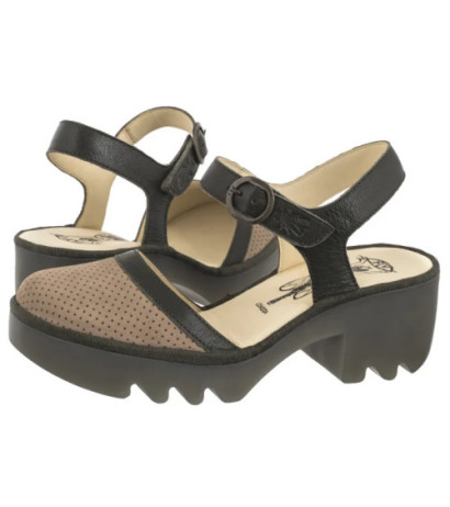 FLY London Teyo Cupi/Mous Taupe/Khaki P501583001 (FL419-a) shoes