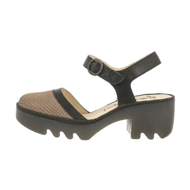 FLY London Teyo Cupi/Mous Taupe/Khaki P501583001 (FL419-a) shoes