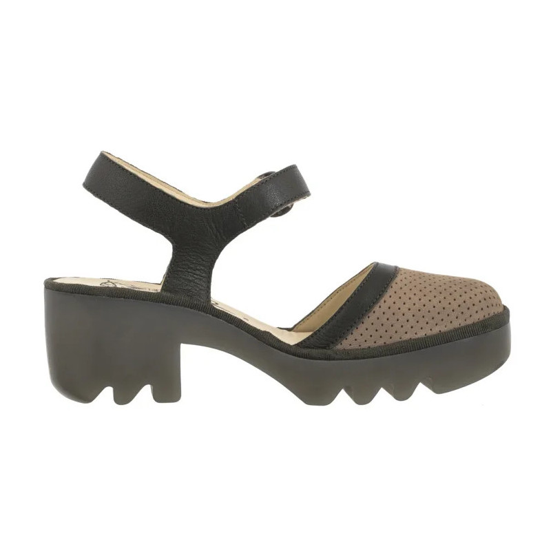 FLY London Teyo Cupi/Mous Taupe/Khaki P501583001 (FL419-a) shoes