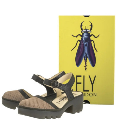 FLY London Teyo Cupi/Mous Taupe/Khaki P501583001 (FL419-a) shoes