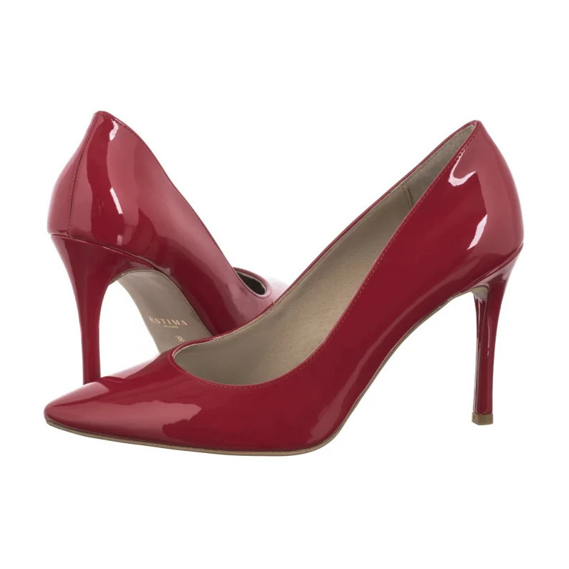 Ryłko Czerwone Lakierowane 9W202_T_ _GG8 (RY1036-a) high heels