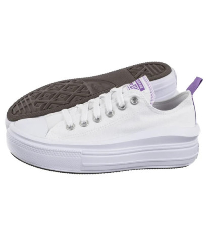 Converse CTAS Move Ox White/Pixel Purple/White 271717C (CO751-a) shoes