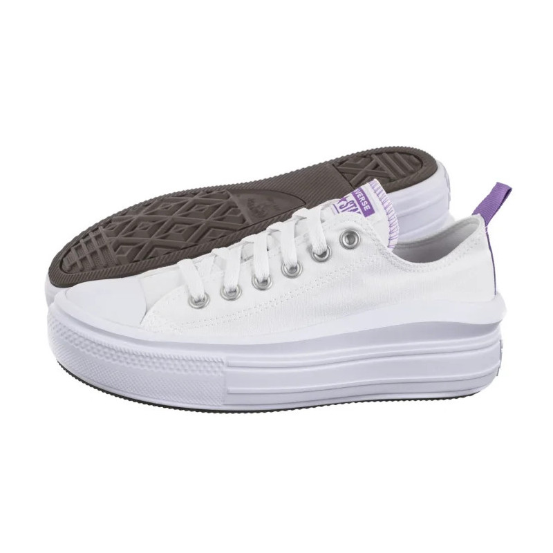 Converse CTAS Move Ox White/Pixel Purple/White 271717C (CO751-a) shoes