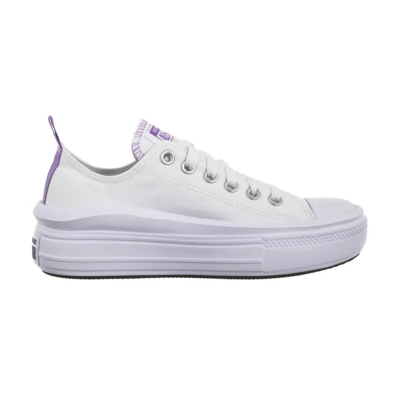 Converse CTAS Move Ox White/Pixel Purple/White 271717C (CO751-a) shoes