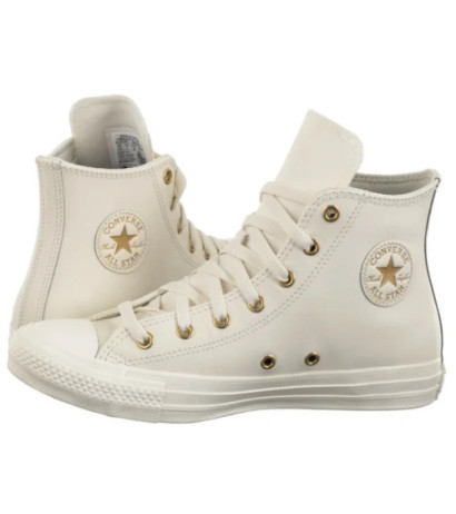 Converse CTAS Hi Egret/Metallic Light Gold A10709C (CO752-a) shoes