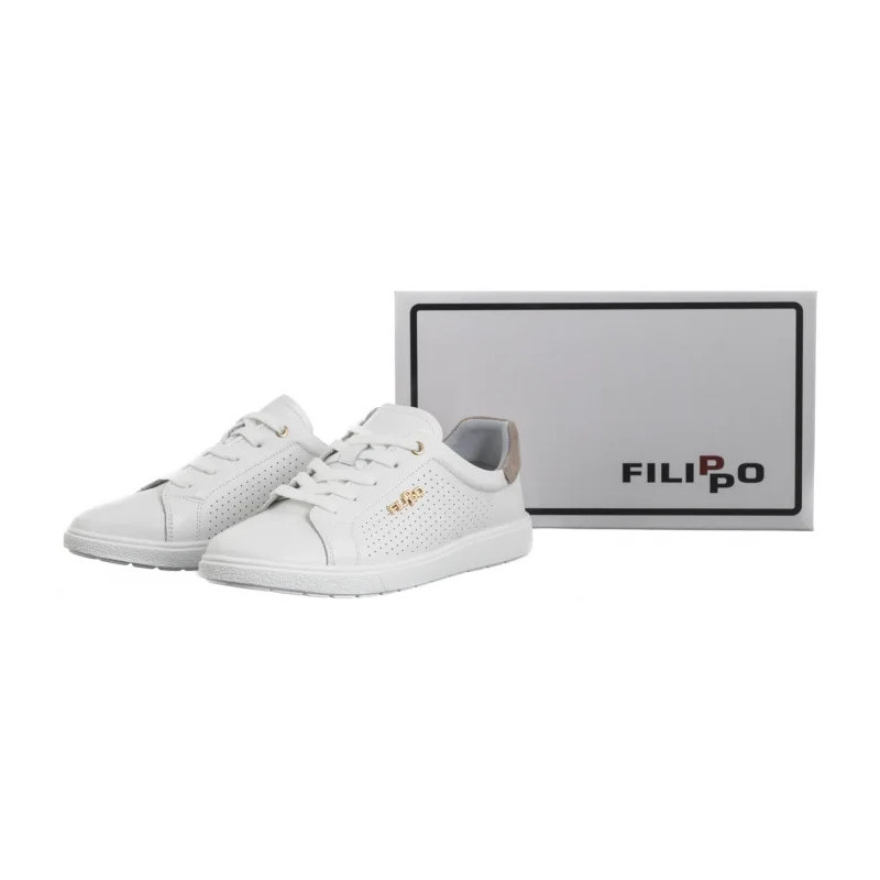 Filippo Białe DP6738/25 WH BE (FO145-a) shoes