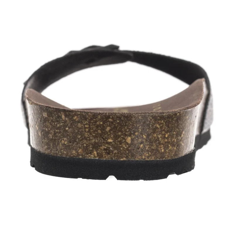 Pepe Jeans Oban Leopard W Dark Brown PLS90612 898 (PE37-a) Women's Shoes/Flip Flops