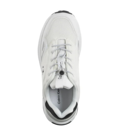 Calvin Klein Low Cut Lace-Up Sneaker White/Black V3X9-83010-1464X 002 (CK639-a) sports Shoes