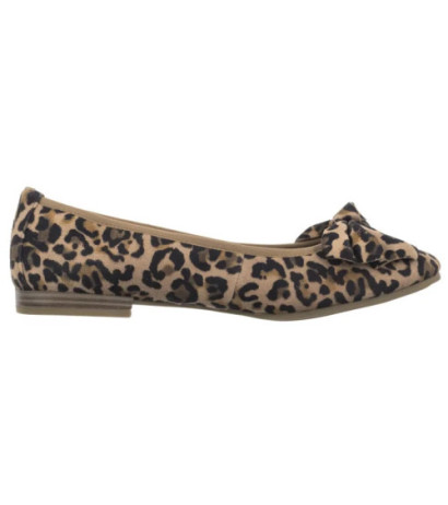 Tamaris Beżowe 1-22141-44 360 Leopard (TM523-a) ballerinas