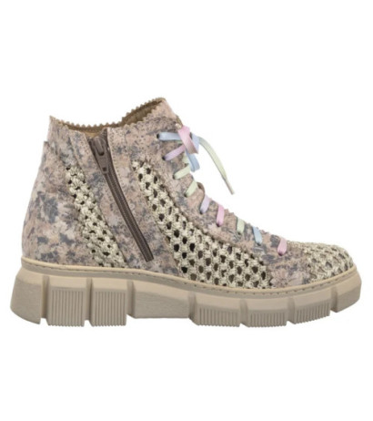 Maciejka Beżowe+Kwiaty 06892-04/00-1 (MA1323-a) shoes